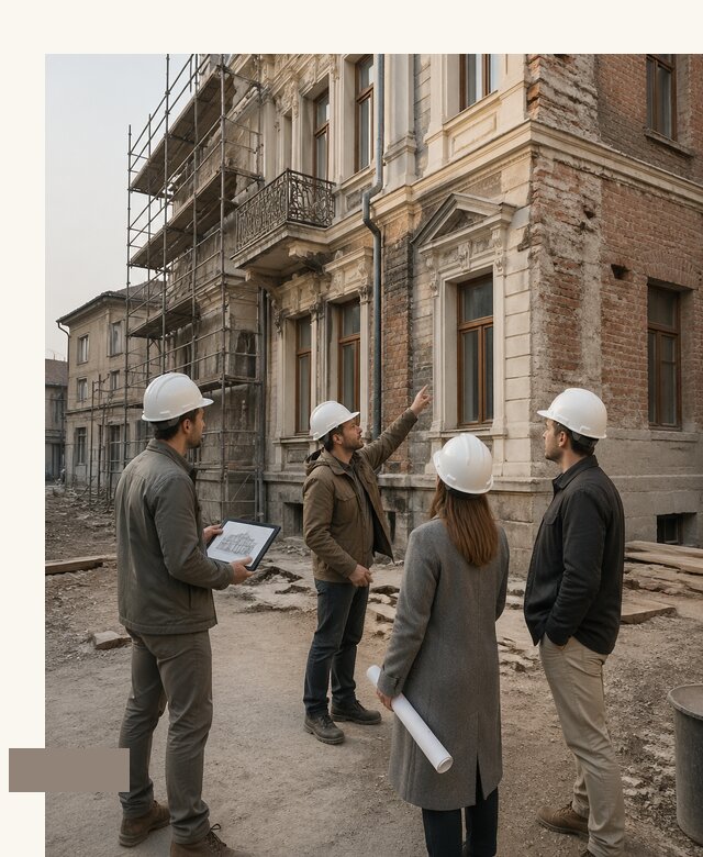 Реставрация зданий в Новомосковске по цене от 361375 р. | А3дПро-Нвм