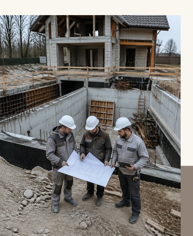 Проектирование и строительство домов с подвалом под ключ в Новомосковске